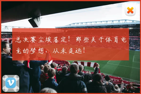 总决赛尘埃落定！那些关于体育电竞的梦想，从未走远！